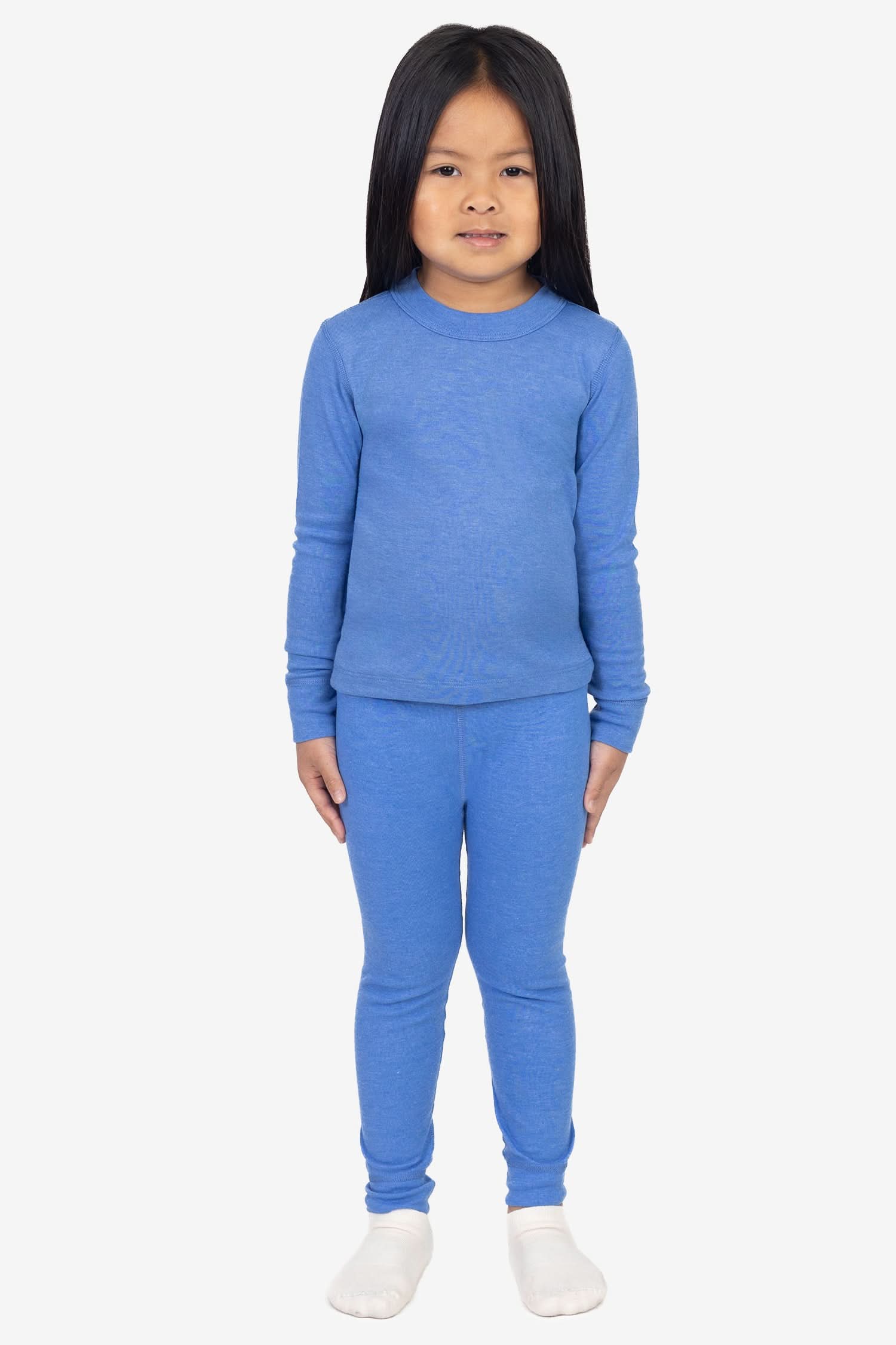 FFR107 - Kids 50/50 Long Sleeve Rib Top - Image 5