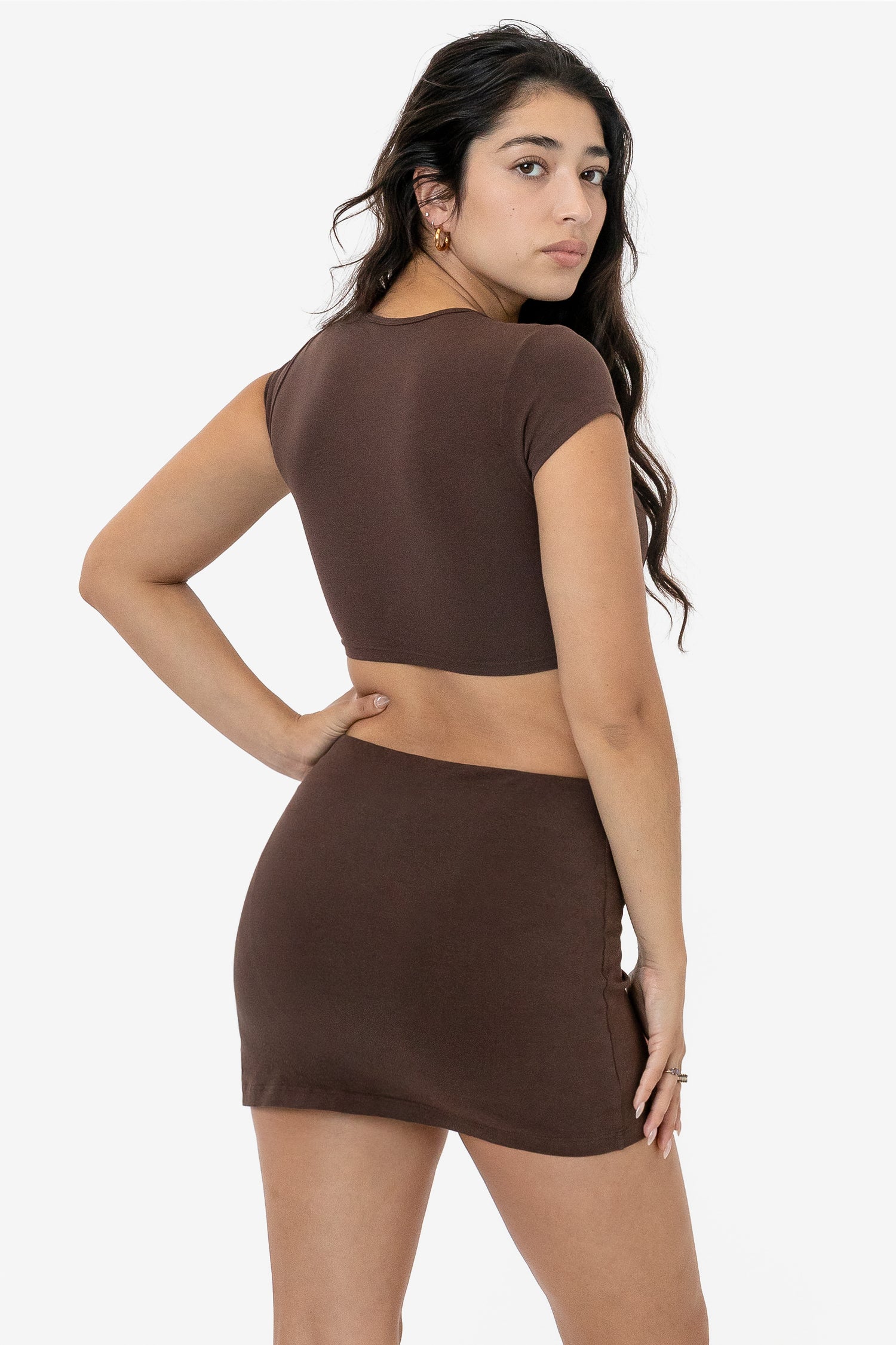 8384GD - Garment Dye Mini Tube Skort - Image 18