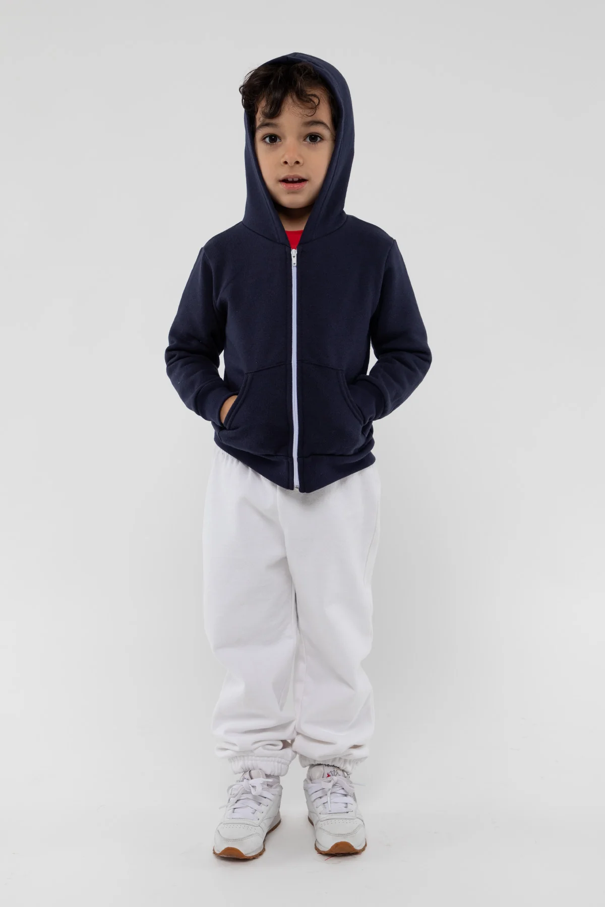 F2097 - Kids Poly Cotton Zip Hoodie - Image 16