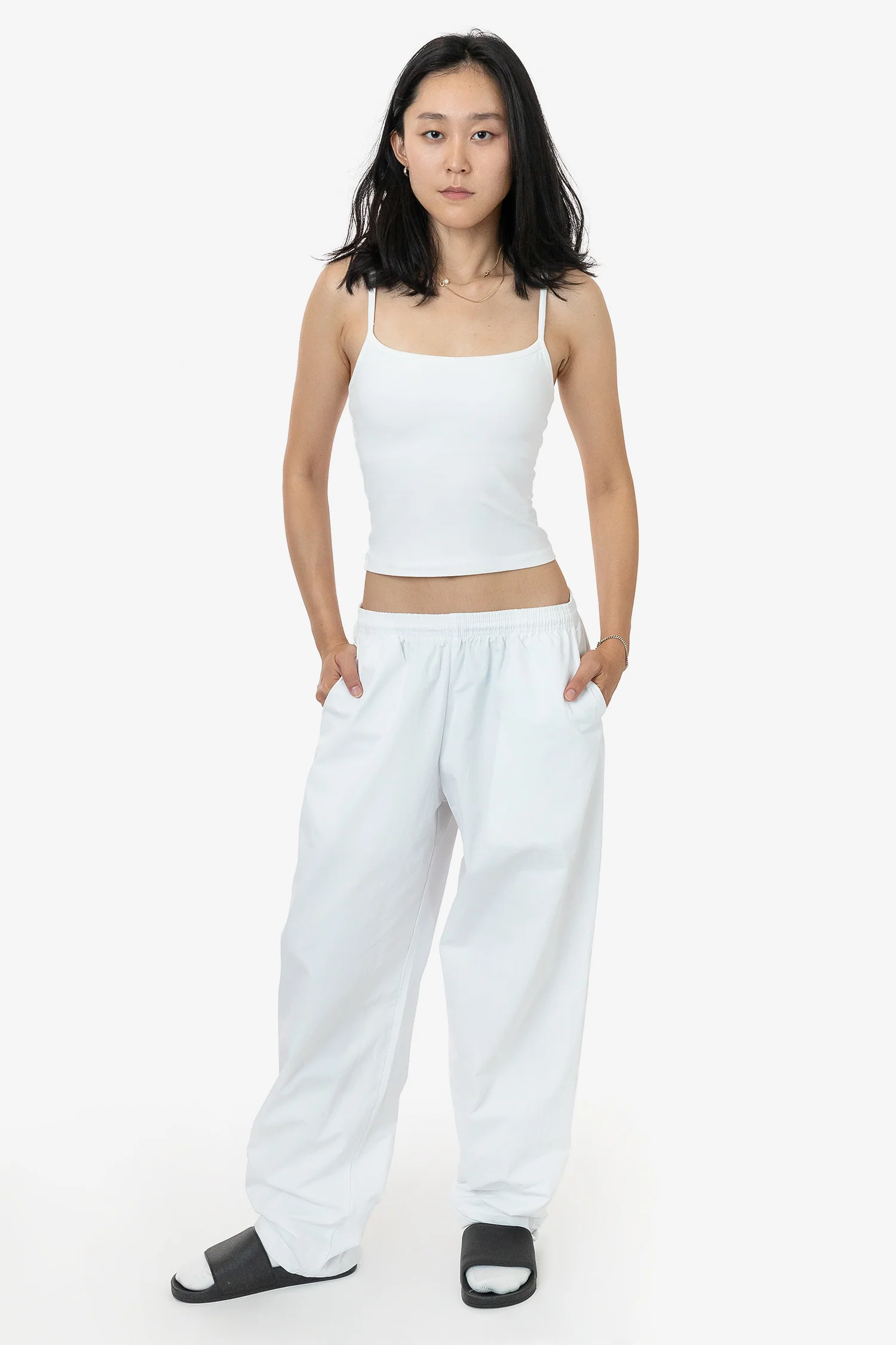 RJC405GD - Cotton Poplin Wide Leg Pant - Image 7